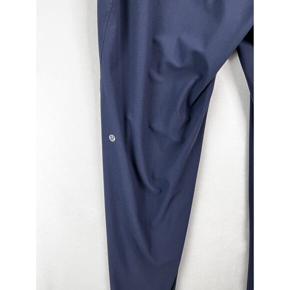 Lululemon Navy Blue Joggers Men Sz XL Reflective Drawstring Lounger Active Pants - Picture 5 of 10